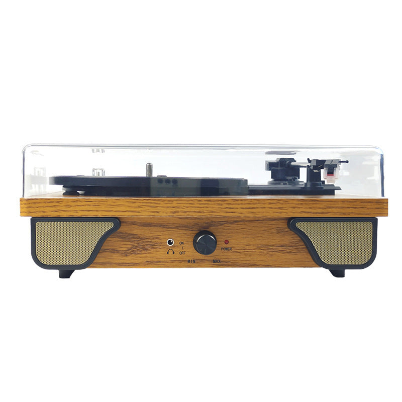 Проигрыватель Виниловых Пластинок Bluetooth С Динамиками 3-скоростной Портативный Поворотным Столом