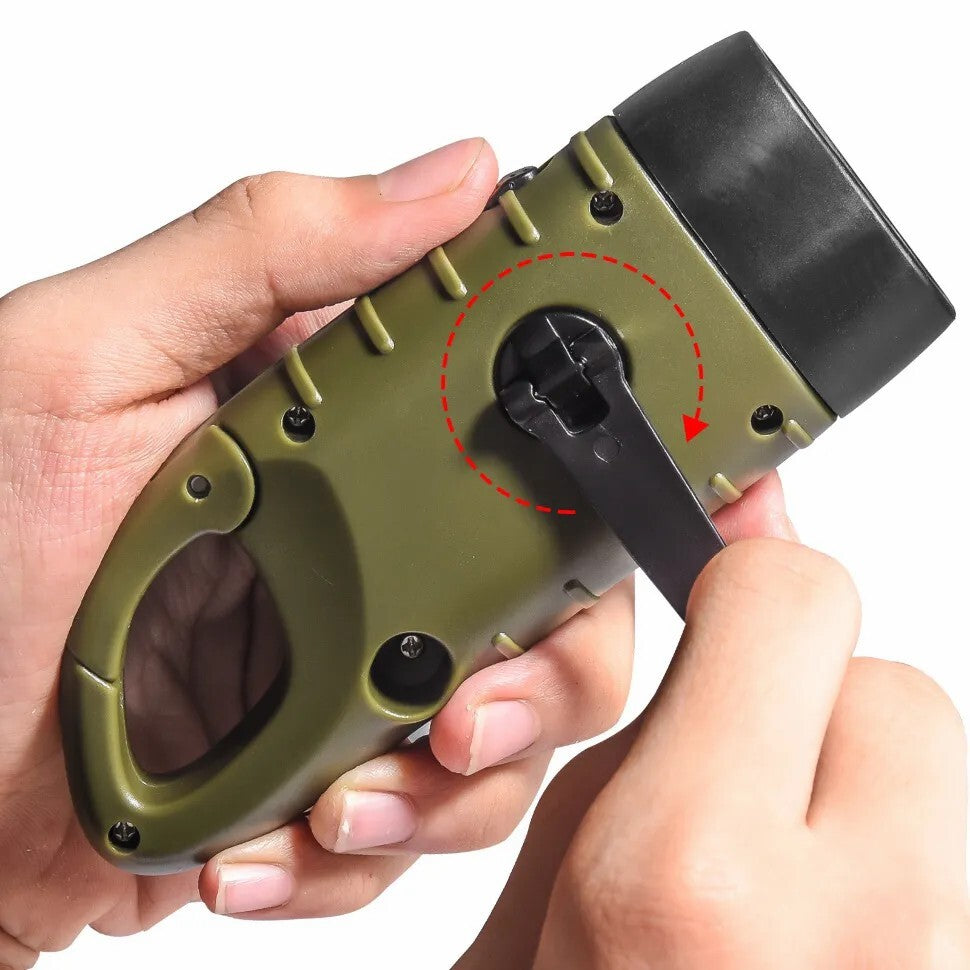 Динамо Фонарь Многофункциональный Рукоятка