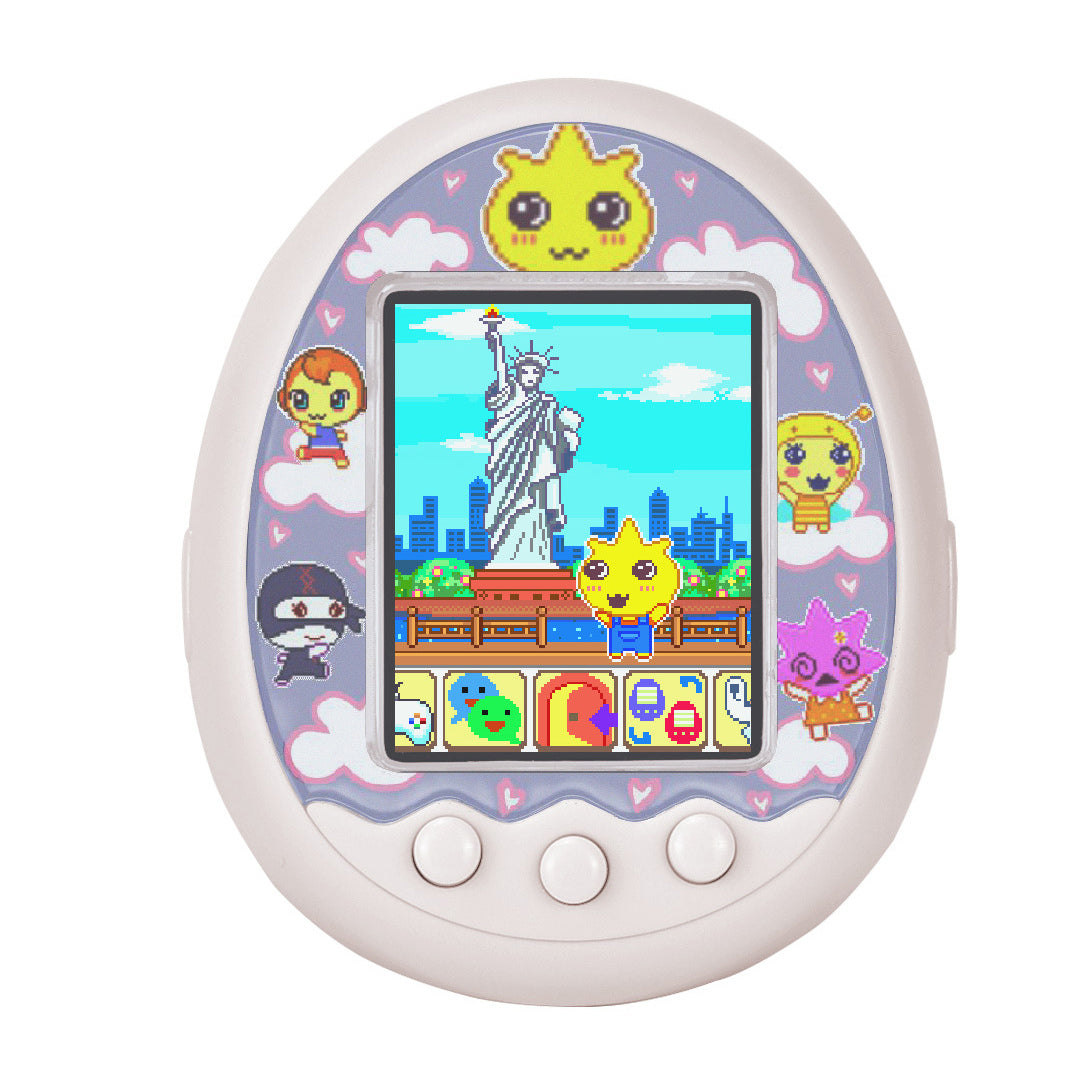 Набор Тамагочи Электронный Питомец С Цветным Дисплеем Usb Беспроводной Интерактивный Чат Анти-ошибка Игрушки Для Девочек / Мальчиков