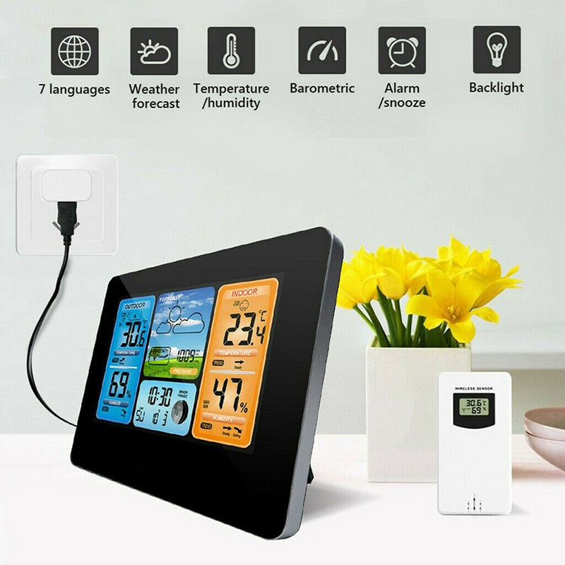 Метеостанция С Беспроводным Датчиком