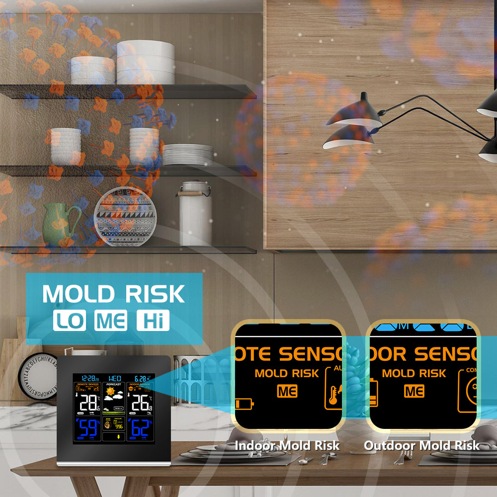 Метеостанция С Беспроводным Датчиком