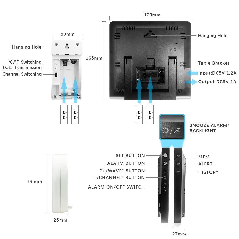 Метеостанция С Беспроводным Датчиком