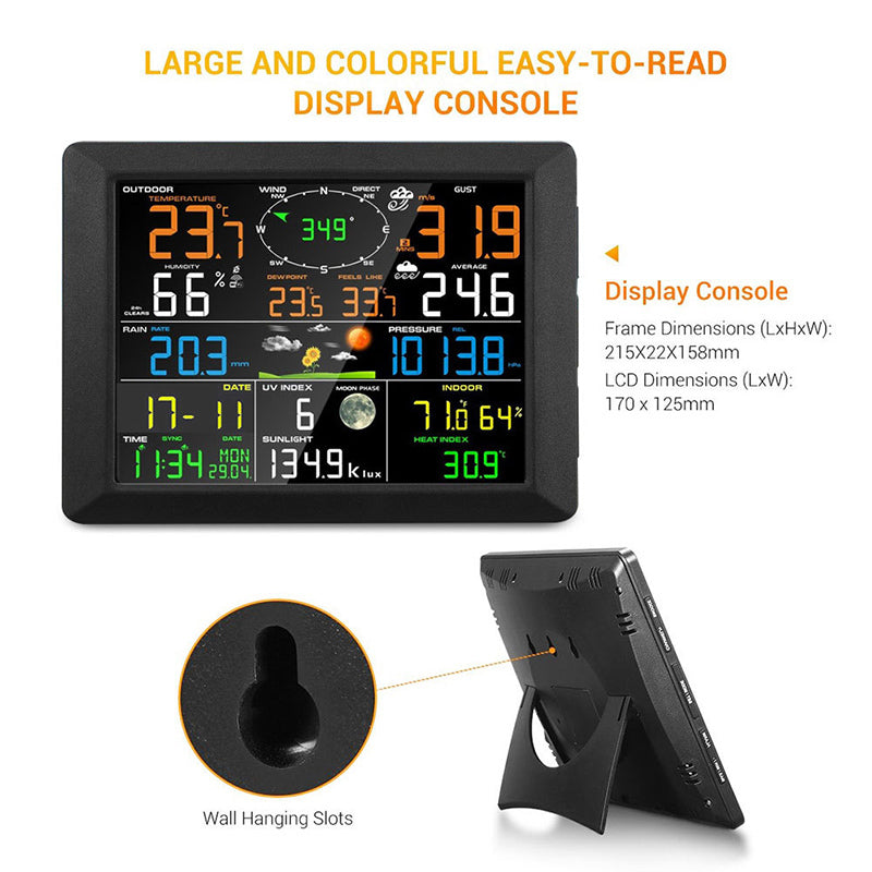 Метеостанция С Беспроводным Датчиком