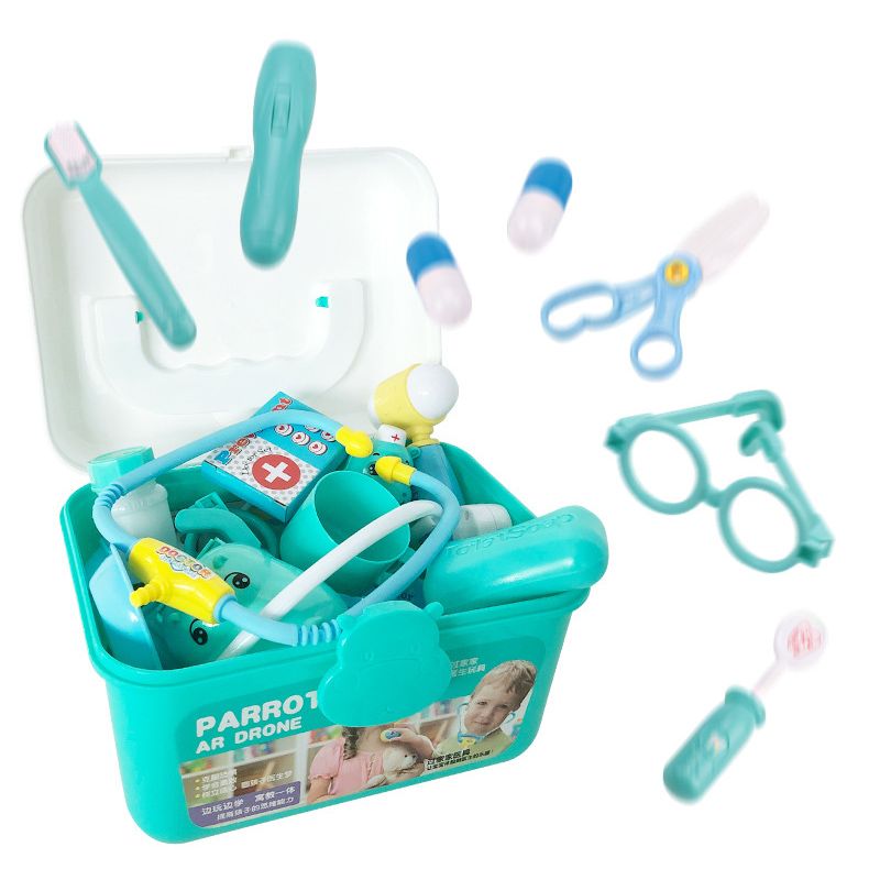 Игровой набор доктора стоматолога Играем в доктора в чемодане