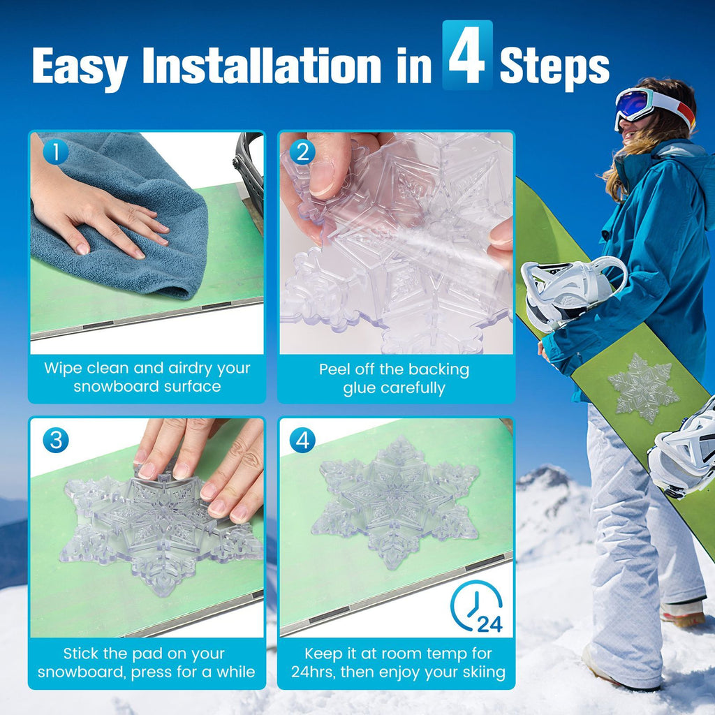 Наклейка На Сноуборд Противоскользящая