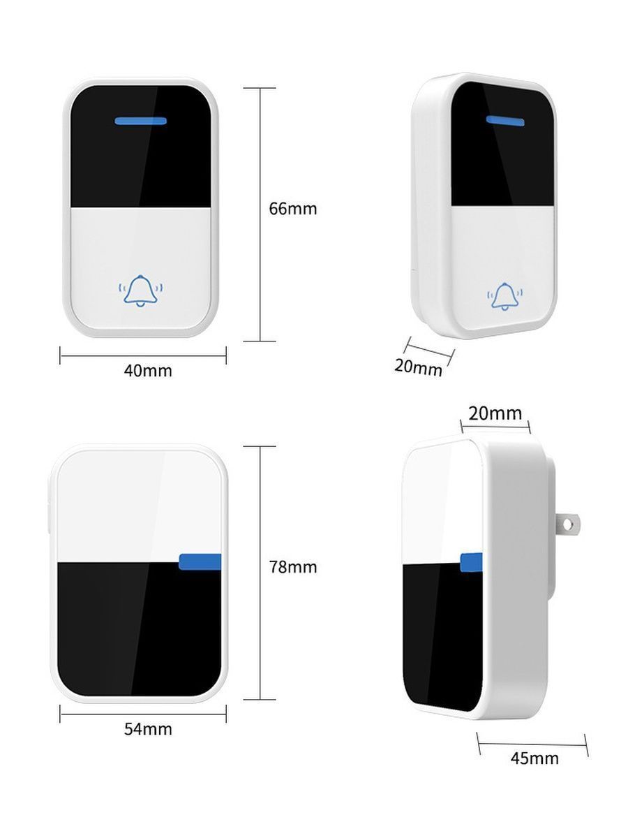 Без Проводной Кинетический Звонок