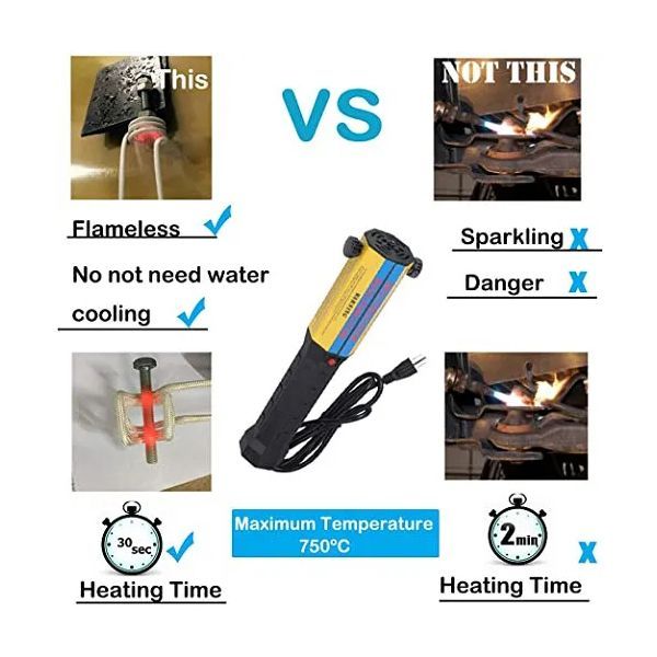 Индукционный Нагреватель Болтов 1000 Вт Портативный Мини