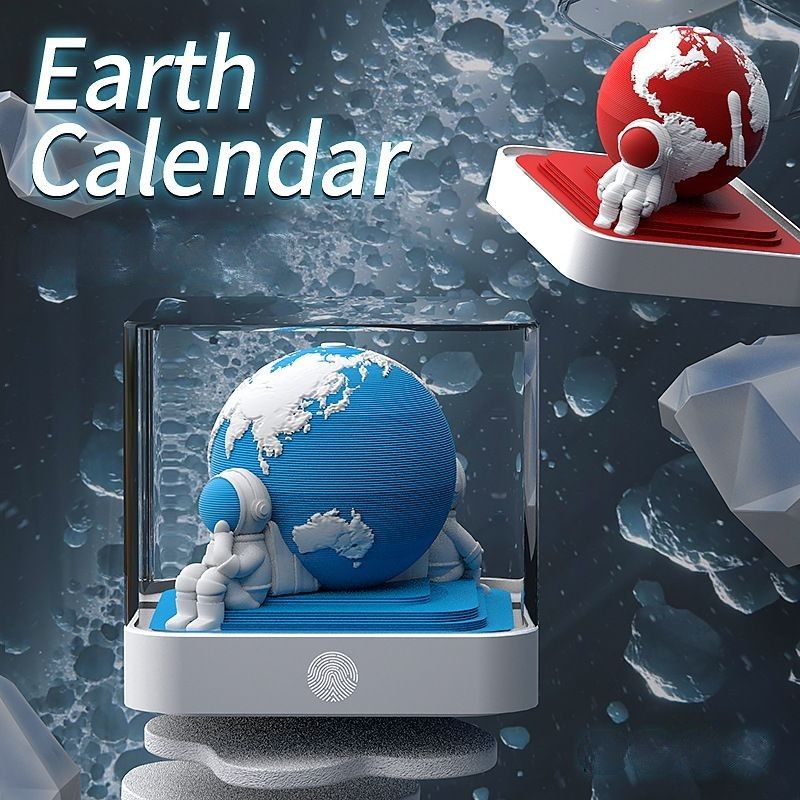 3д Календарь Земли / 3д Календарь Отрывной