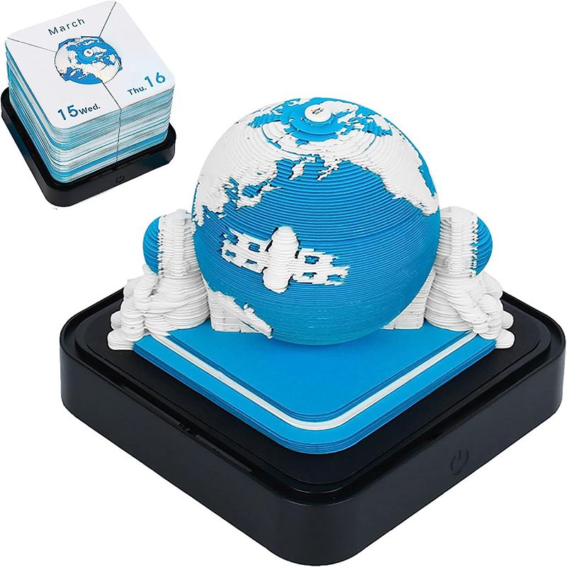 3д Календарь Земли / 3д Календарь Отрывной