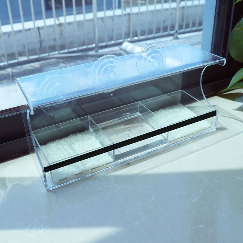 Кормушка Для Птиц На Окно Прозрачная На Присосках