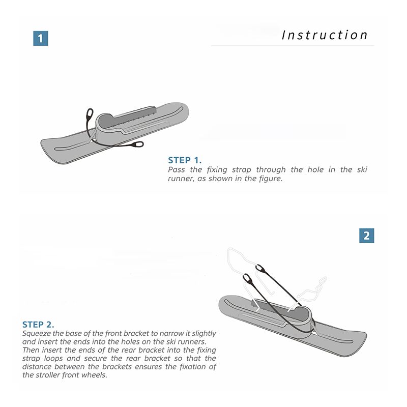 Лыжи Для Коляски