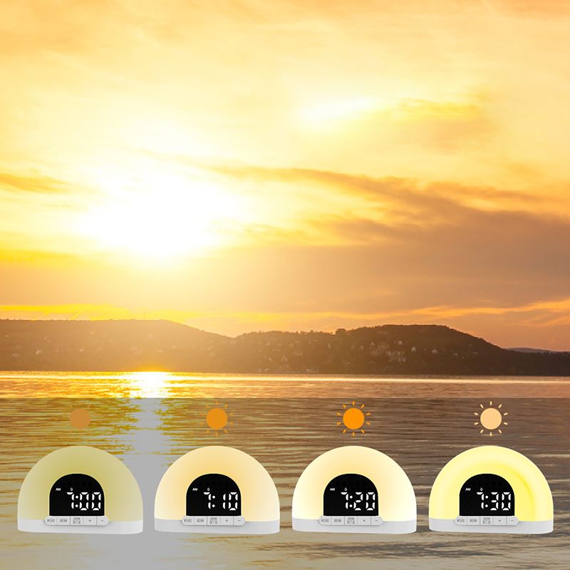 Световой Будильник С Имитацией Рассвета