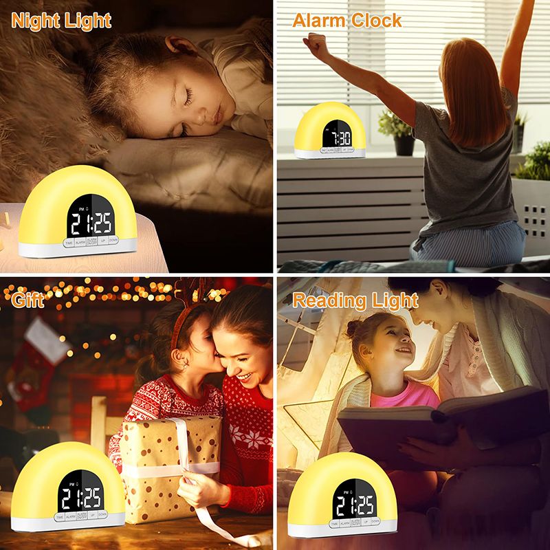 Световой Будильник С Имитацией Рассвета
