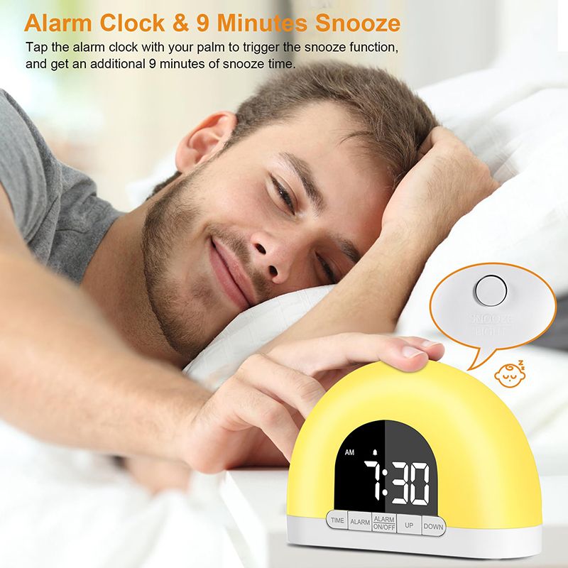 Световой Будильник С Имитацией Рассвета