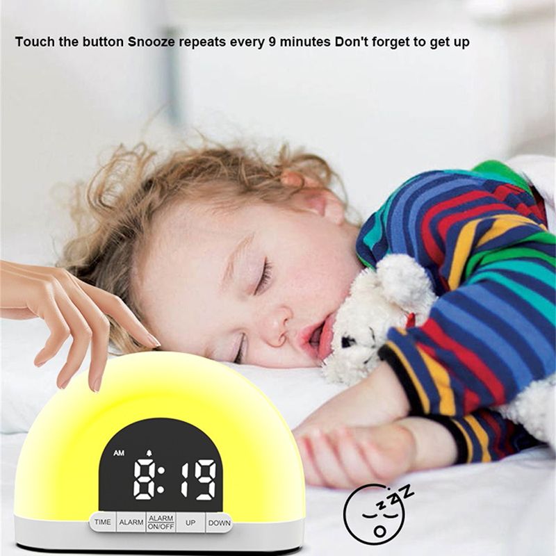 Световой Будильник С Имитацией Рассвета