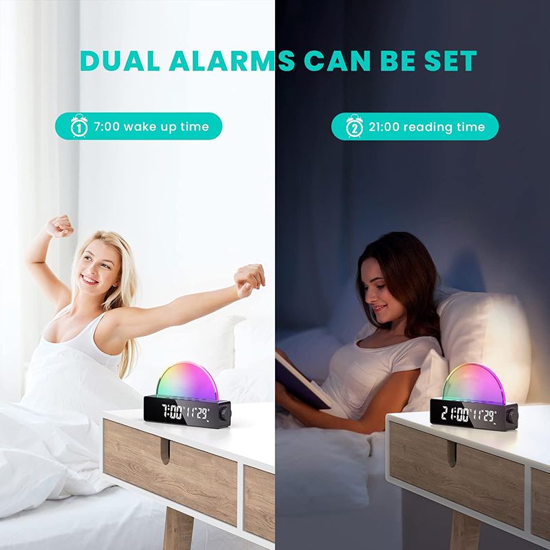 Световой Будильник С Имитацией Рассвета