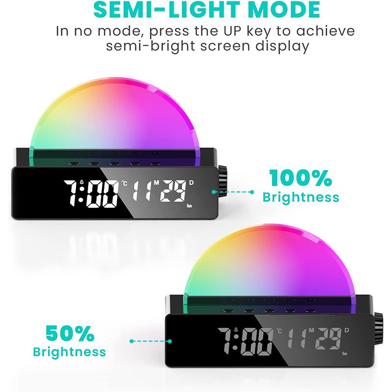 Световой Будильник С Имитацией Рассвета