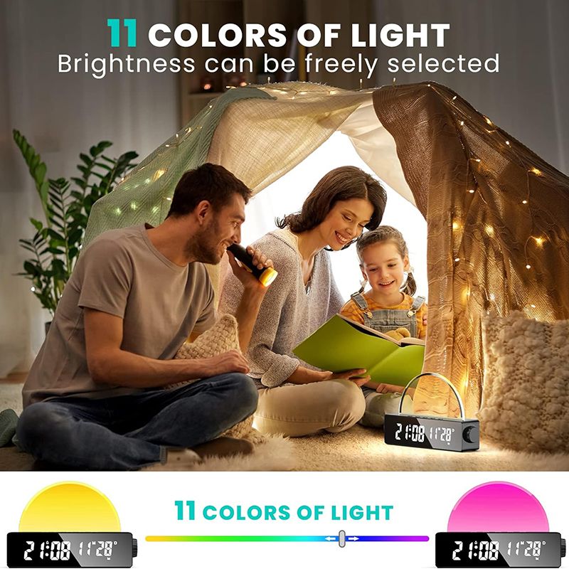 Световой Будильник С Имитацией Рассвета