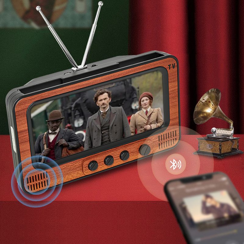 Ретро Подставка - Салфетница В Виде Телевизора