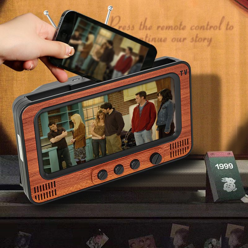 Ретро Подставка - Салфетница В Виде Телевизора