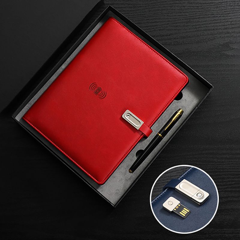 Блокнот С Зарядкой И Флешкой Ежедневник Беспроводной