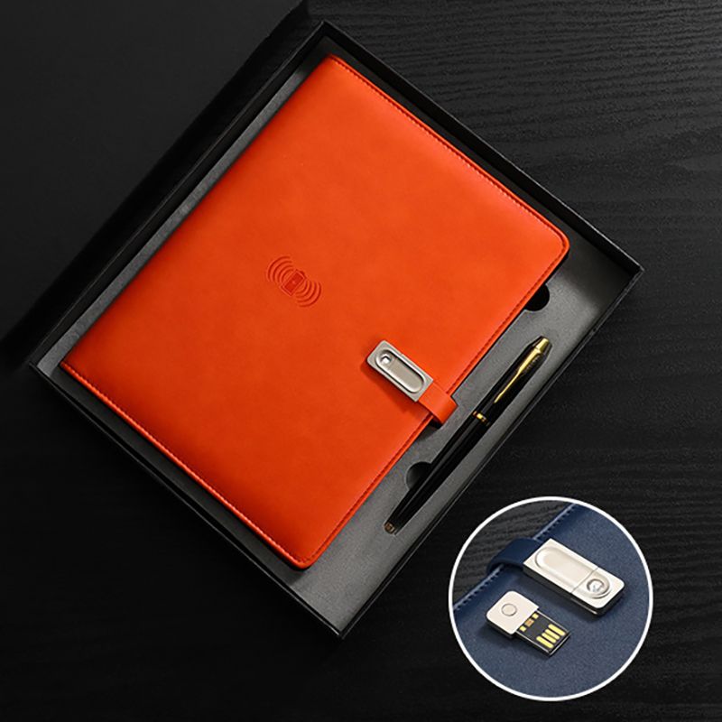 Блокнот С Зарядкой И Флешкой Ежедневник Беспроводной