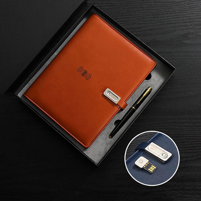 Блокнот С Зарядкой И Флешкой Ежедневник Беспроводной