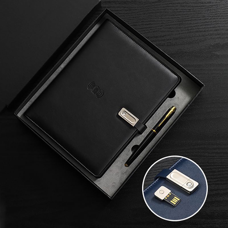 Блокнот С Зарядкой И Флешкой Ежедневник Беспроводной