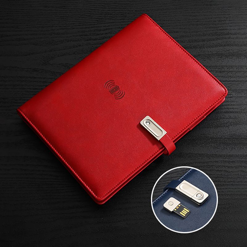 Блокнот С Зарядкой И Флешкой Ежедневник Беспроводной