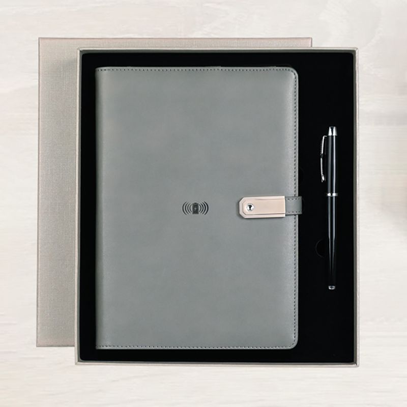 Блокнот С Зарядкой И Флешкой Ежедневник Беспроводной