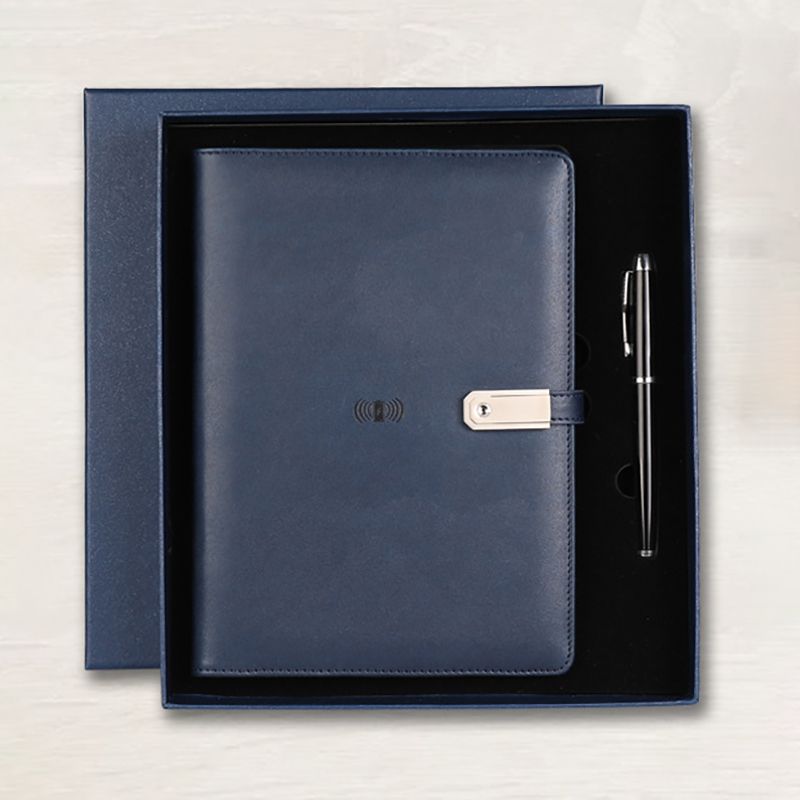 Блокнот С Зарядкой И Флешкой Ежедневник Беспроводной