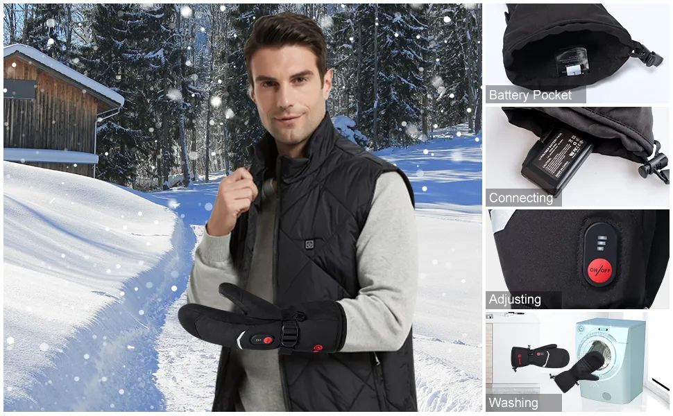 Рукавицы С Подогревом Мужские