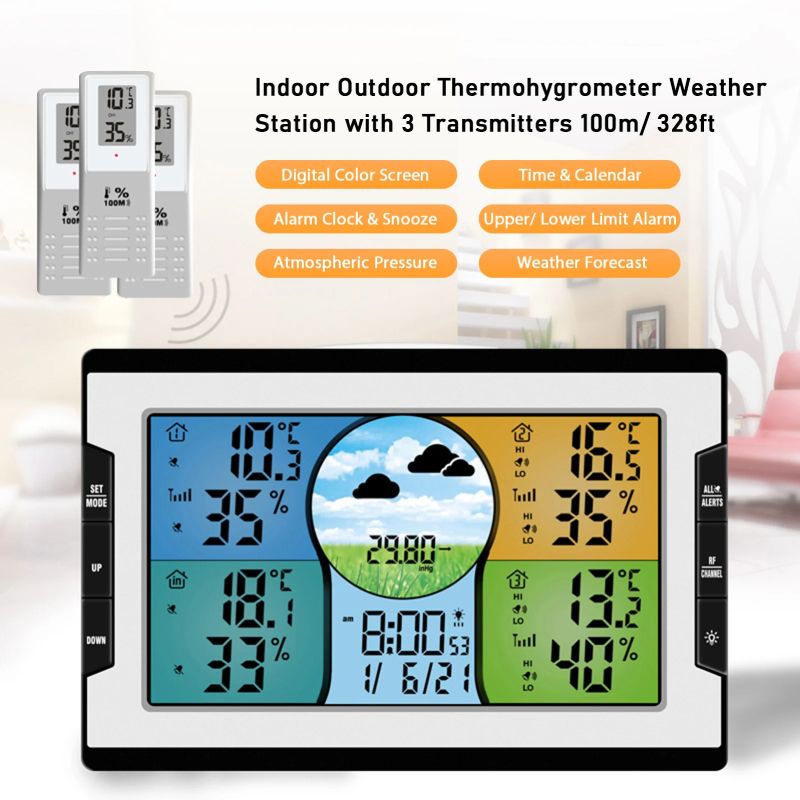 Метеостанция С Выносным Датчиком