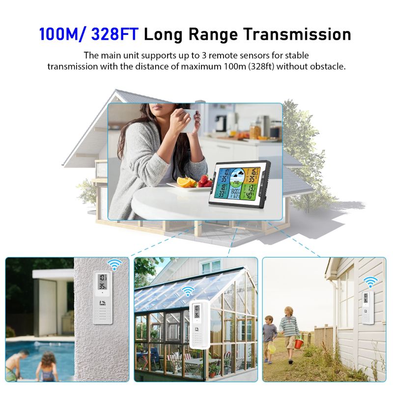 Метеостанция С Выносным Датчиком