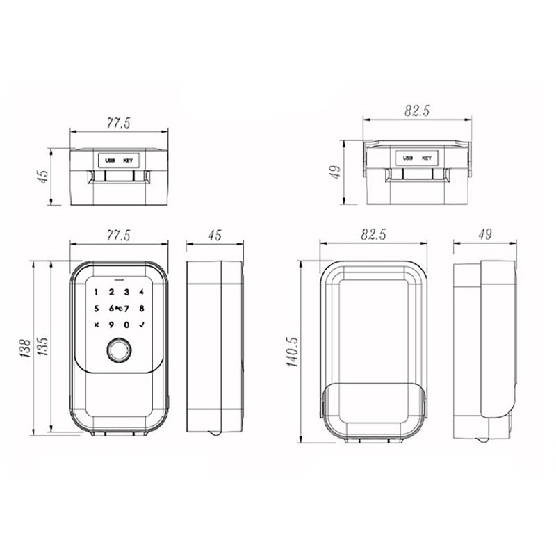 Сейф Для Ключей
