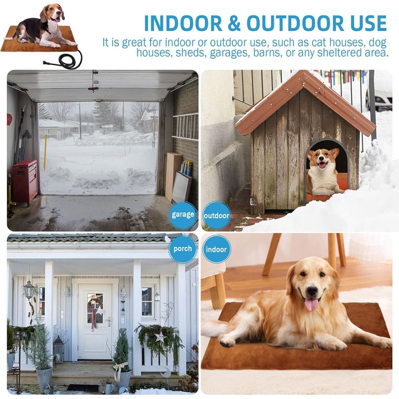 Коврик С Подогревом Для Животных