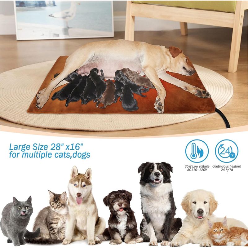 Коврик С Подогревом Для Животных