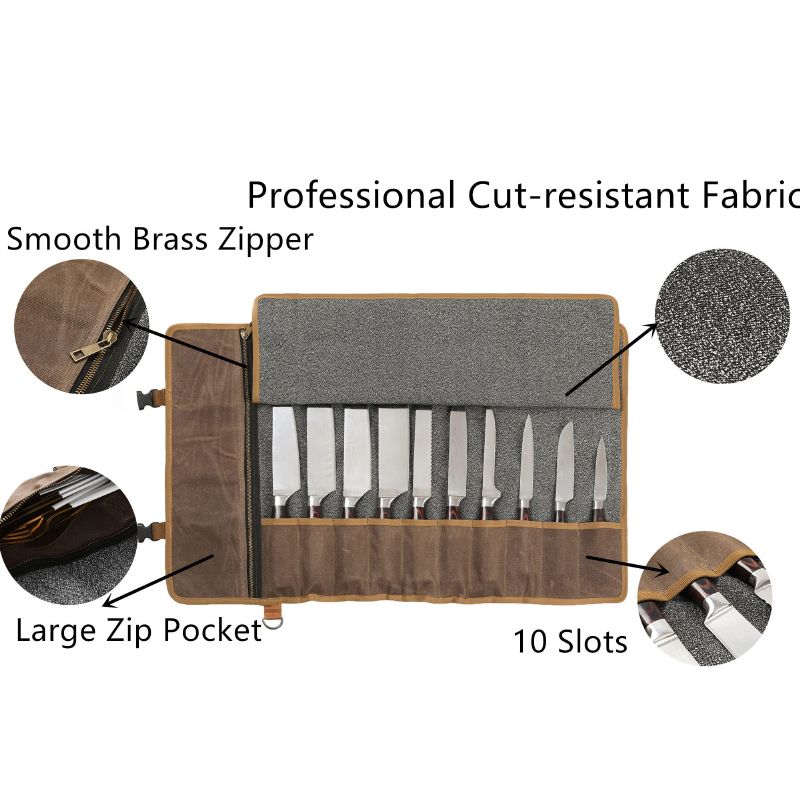 Скрутка Для Ножей / Сумка-скрутка для кухонных инструментов