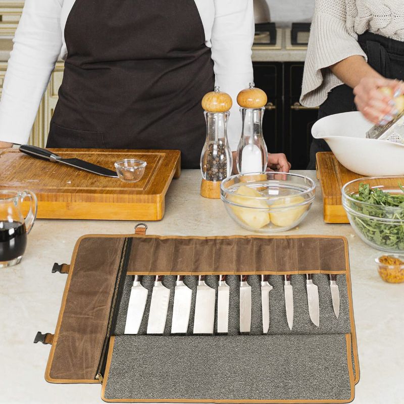 Скрутка Для Ножей / Сумка-скрутка для кухонных инструментов