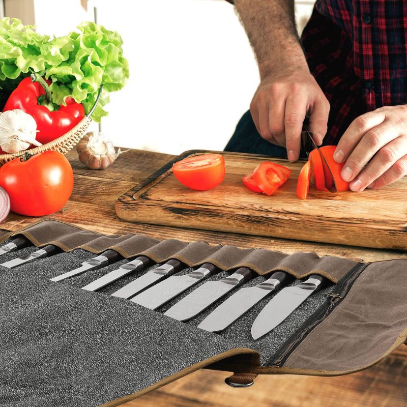 Скрутка Для Ножей / Сумка-скрутка для кухонных инструментов