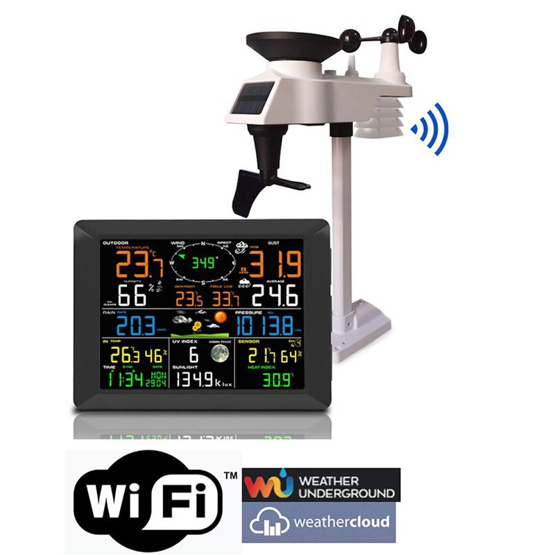 Метеостанция С Беспроводным Датчиком