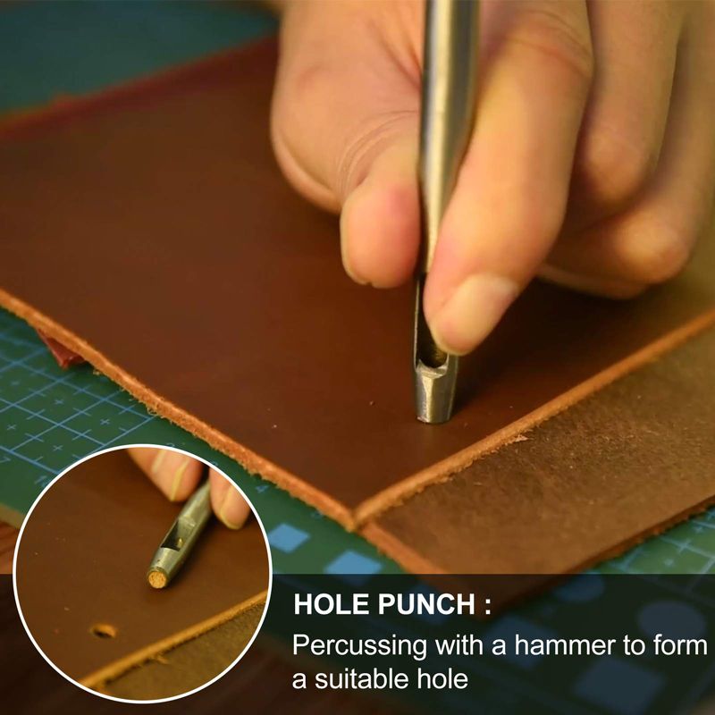 Набор инструментов для работы с кожей / Набор Кожевника