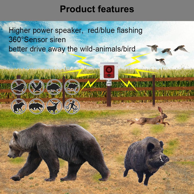 Отпугиватель ультразвуковой / Отпугиватель Медведей