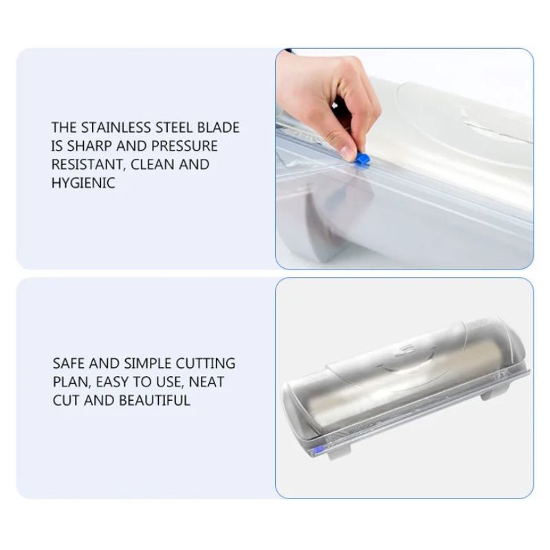 Держатель кухонный / Диспенсер Для Пищевой Пленки С Резаком