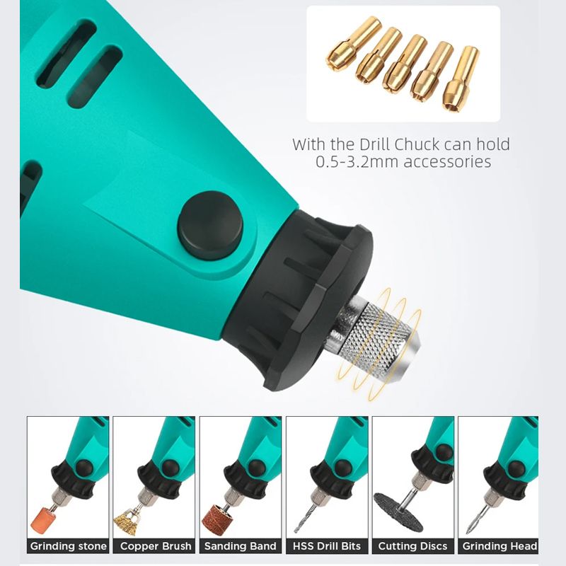 Гравер Электрический С Насадками