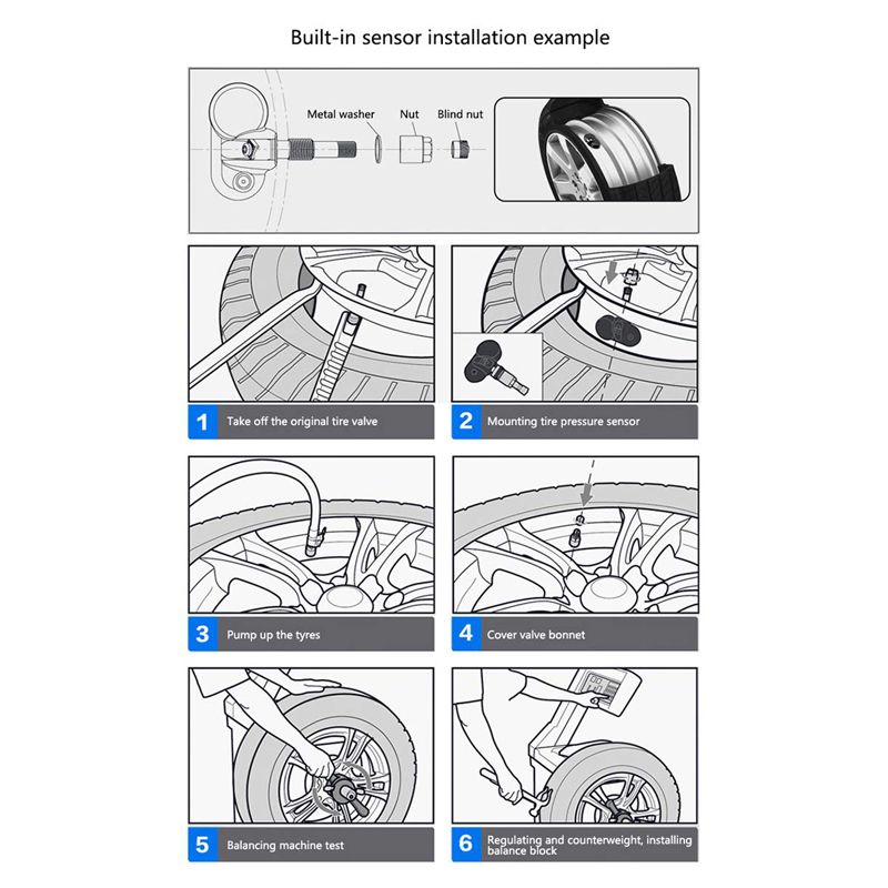 Манометр Автомобильный Для Шин Цифровой Электронный