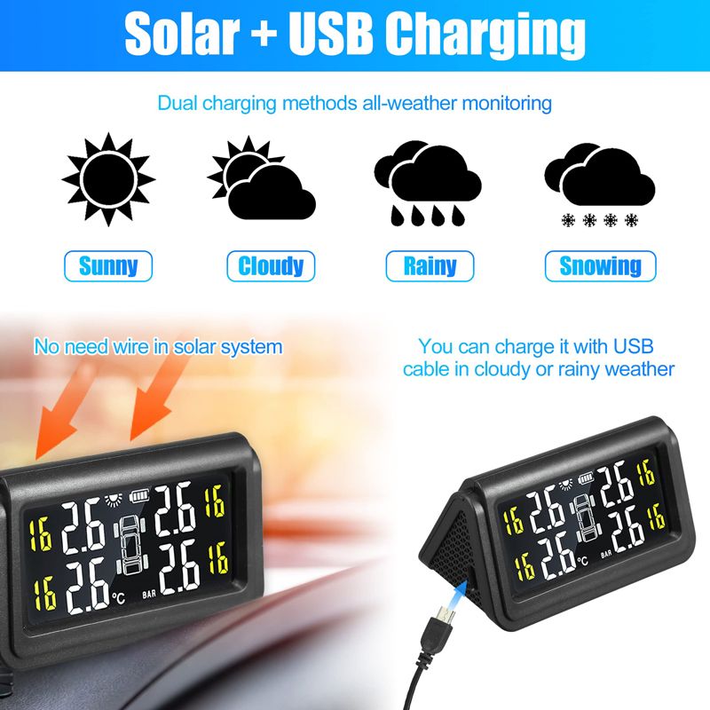 Манометр Автомобильный Для Шин Цифровой Электронный