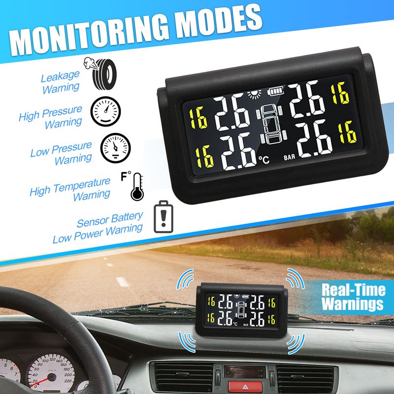 Манометр Автомобильный Для Шин Цифровой Электронный