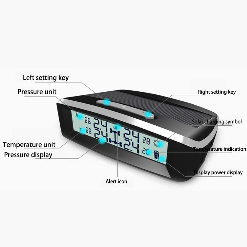 Манометр Автомобильный Для Шин Цифровой Электронный