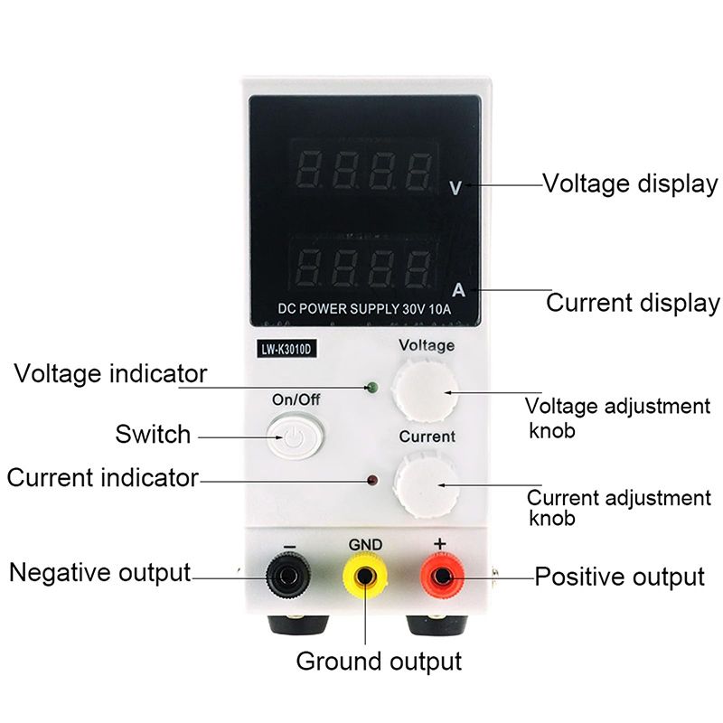 Лабораторный Блок Питания Регулируемый 10а 30в